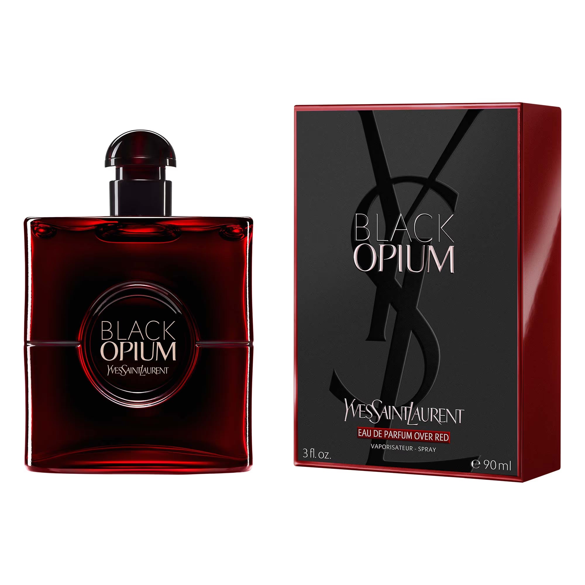 Yves Saint Laurent Black Opium Eau De Parfum Over Red (90ml Retail)